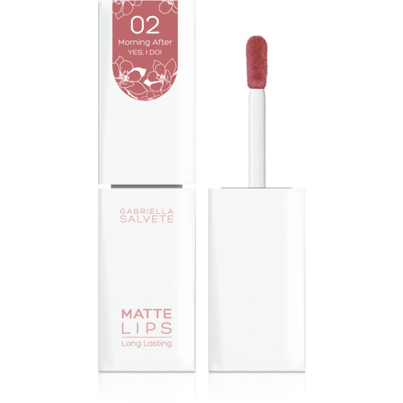 Gabriella Salvete Yes, I Do! Long-lasting Liquid Lipstick With Matte Effect Shade Morning After 4,5 Ml