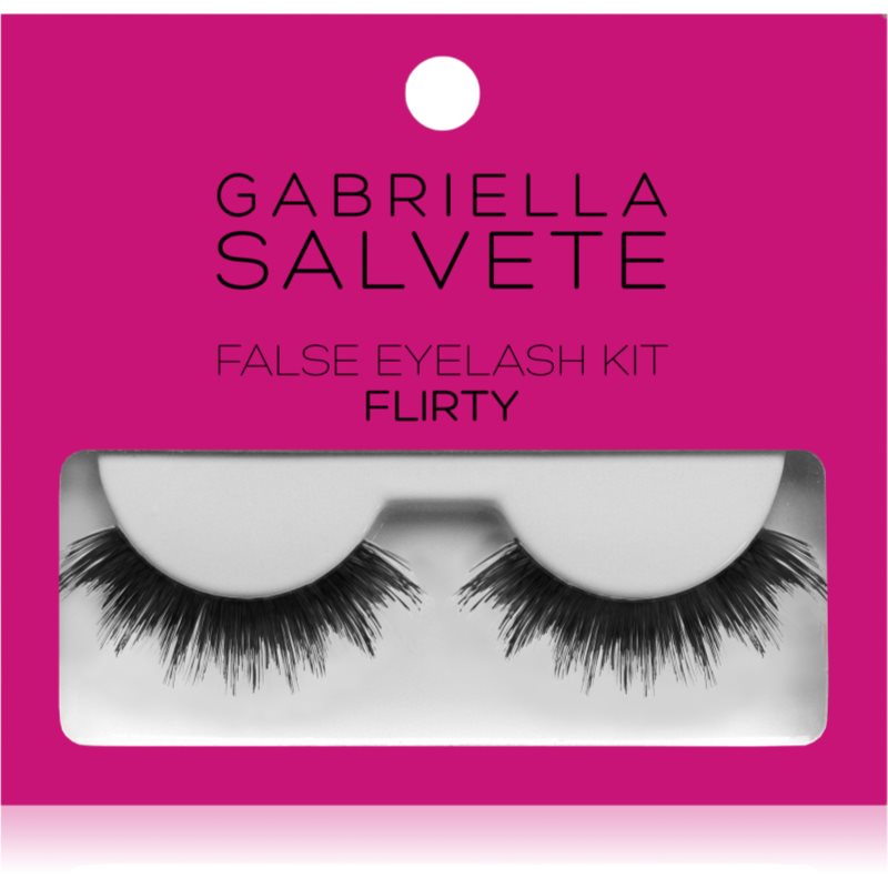 Gabriella Salvete False Eyelash Kit Flirty изкуствени мигли с лепило 1 бр.
