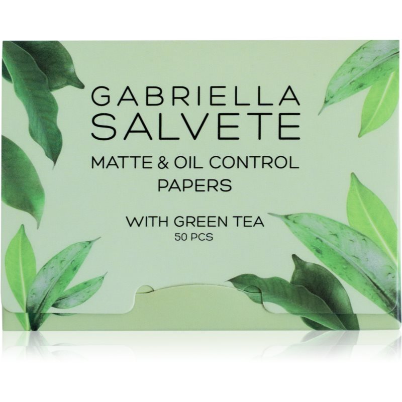 Gabriella Salvete Matte & Oil Control Papers 50 ks čistiace obrúsky pre ženy na mastnú pleť