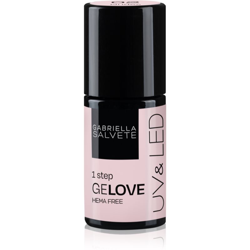 Gabriella Salvete GeLove Gel Nail Polish For UV/LED Hardening 3-in-1 Shade 02 Nudes 8 Ml