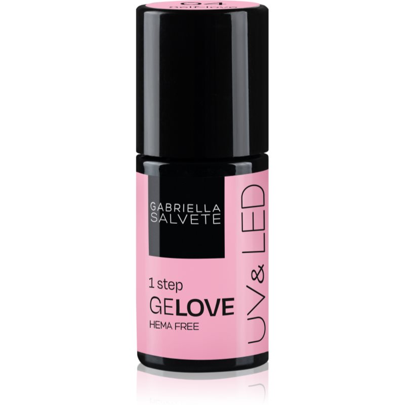 Gabriella Salvete GeLove gel nail polish for UV/LED hardening 3-in-1 shade 04 Self-Love 8 ml
