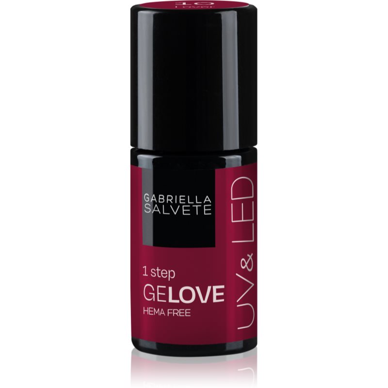 Gabriella Salvete GeLove gel nail polish for UV/LED hardening 3-in-1 shade 10 Lover 8 ml
