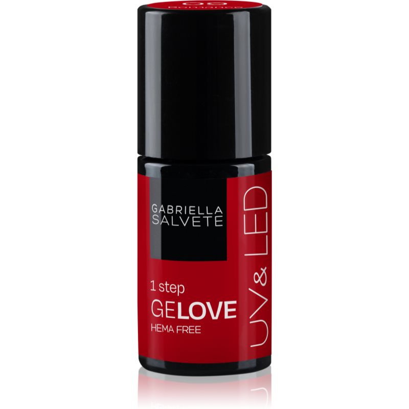 Gabriella Salvete GeLove Gel Nail Polish For UV/LED Hardening 3-in-1 Shade 09 Romance 8 Ml