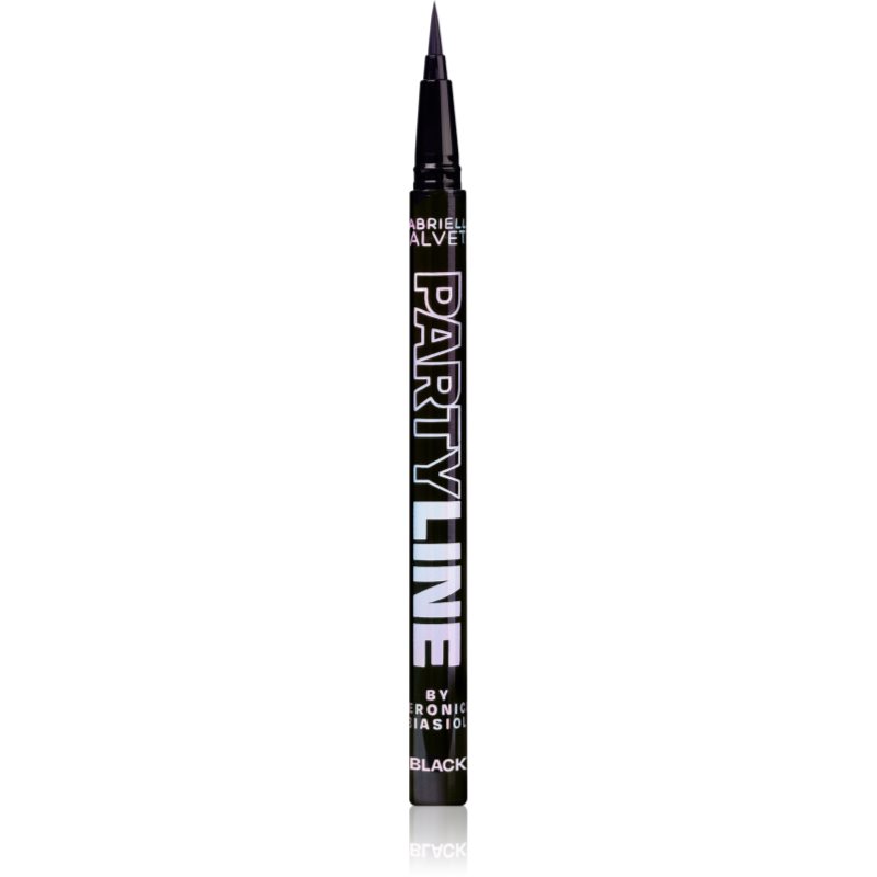 Gabriella Salvete Party Calling by Veronica Biasiol vodoodporno črtalo za oči odtenek Black 0,6 ml