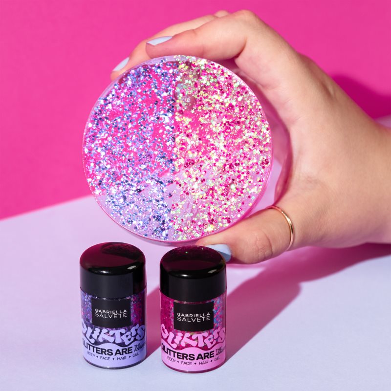 Gabriella Salvete Festival Headliners Glitters Are The Answer Face And Body Glitter Shade Pink 10 Ml