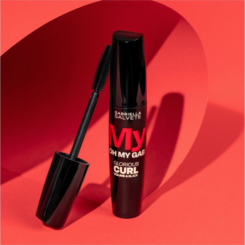 Gabriella Salvete Oh My Gab! My Curl Volumising And Curling Mascara Shade Black 14 Ml