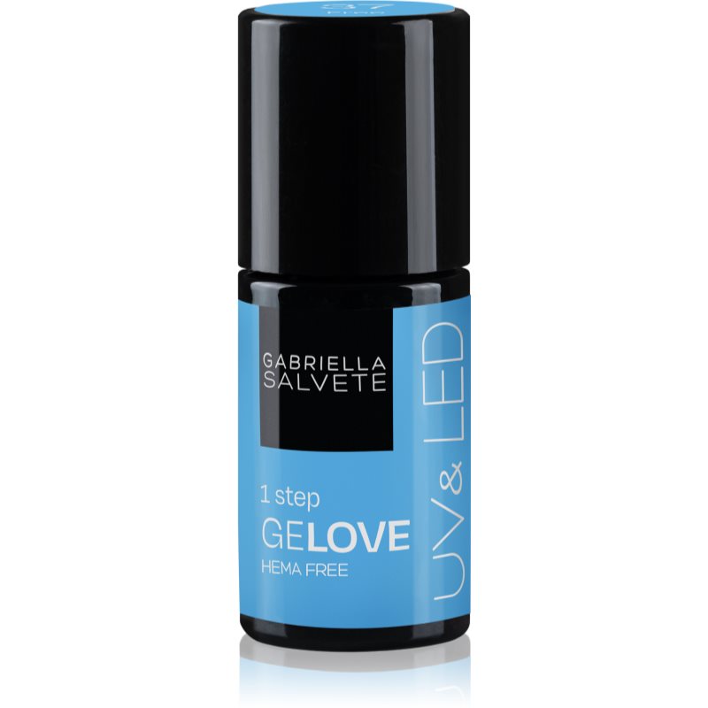 Photos - Nail Polish Gabriella Salvete GeLove gel  for UV/LED hardening 3-in-1 shade 37 Free 8 ml 