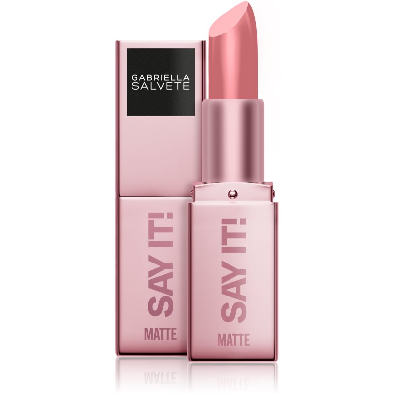 Gabriella Salvete Say It! And Shine! feuchtigkeitsspendender Lipgloss Farbton 01 3,5 g