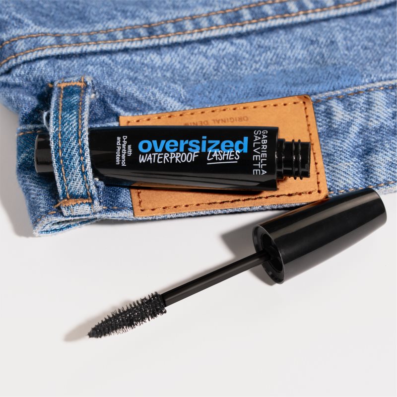 Gabriella Salvete Denim Story Oversized Mascara Waterproof Cils Volumisés Teinte Black 11 Ml