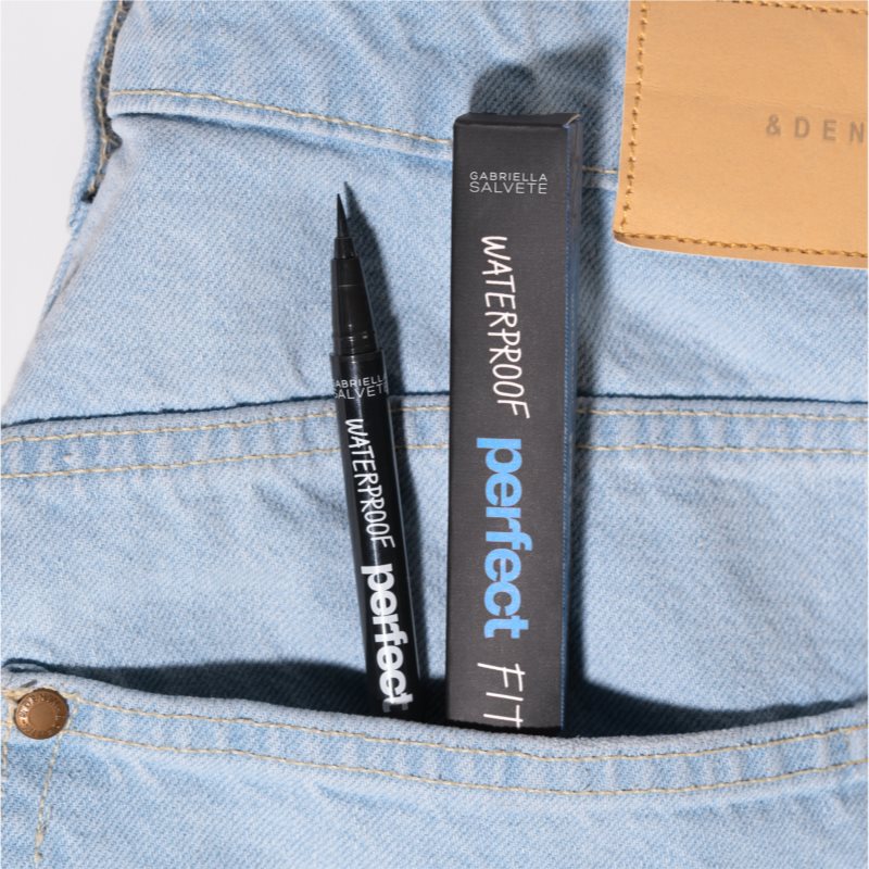 Gabriella Salvete Denim Story perfect FIT waterproof eyeliner pen shade Black 0,6 ml