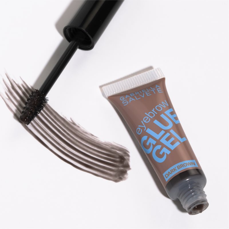 Gabriella Salvete Denim Story Gel Fixant Sourcils Teinte Dark Brown 5 Ml