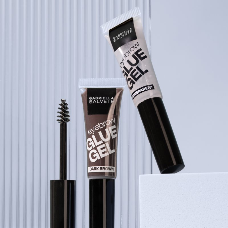 Gabriella Salvete Glue Gel gel na obočí odstín Dark Brown 5 ml (obrázek 3)
