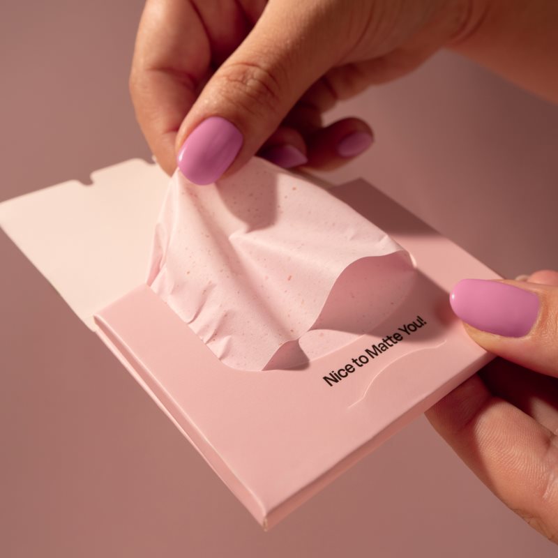 Gabriella Salvete SoulMatte Rose Extract zmatňujúce papieriky s ružovým olejom 50 ks (obrázok 6)