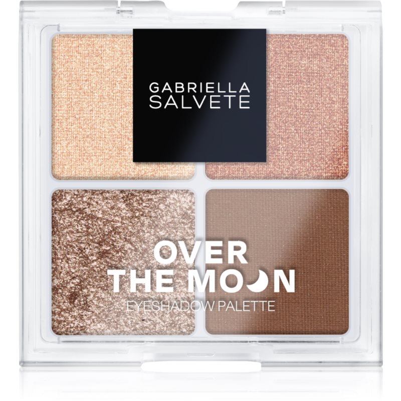 Gabriella Salvete Over The Moon paletka očních stínů Nude Moon 4 g