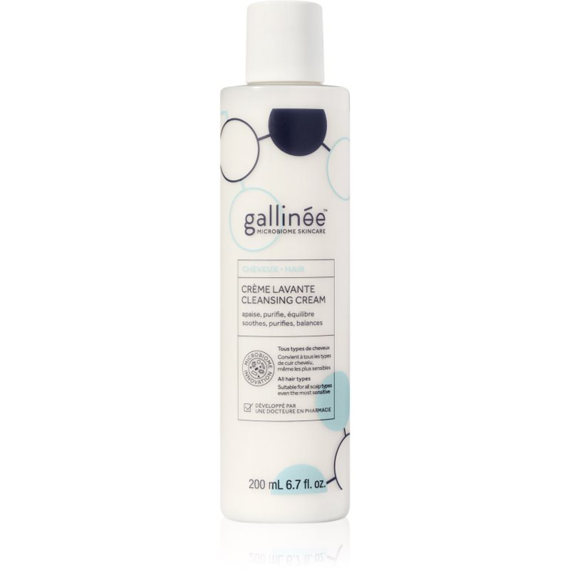 Gallinée Gallinée HAIR CARE Hair Cleansing Cream κρεμώδες σαμπουάν για υγιή και όμορφα μαλλιά 200 ml