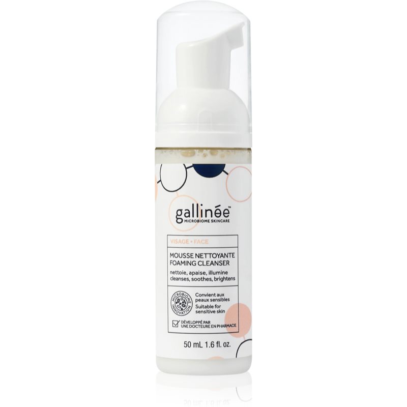 Gallinée SKIN CARE Foaming Facial Cleanser sanfter Reinigungsschaum für das Gesicht 50 ml