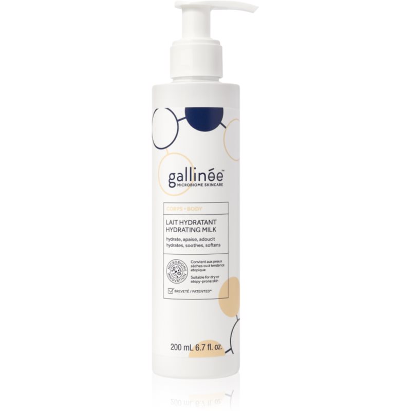 Gallinée BODY CARE Body Milk intenzivně hydratační tělové mléko 200 ml