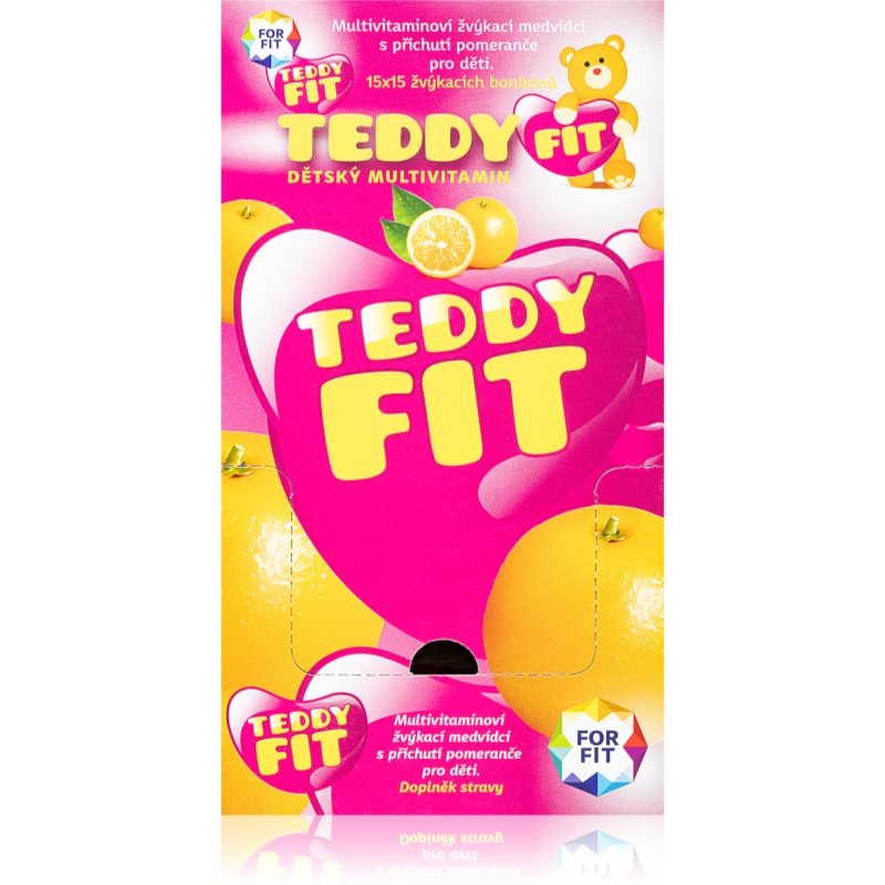 

Galmed ForFit TeddyFit харчова добавка з мультивітамінним комплексом для дітей
