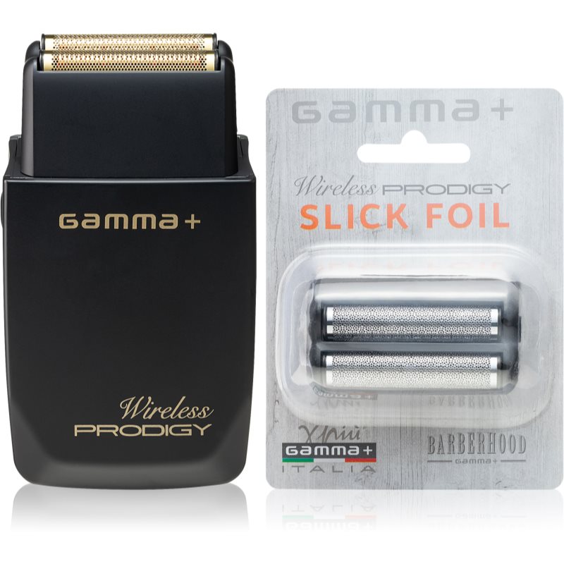 GAMMA PIÙ Wireless Prodigy baterijomis varomas skustuvas
