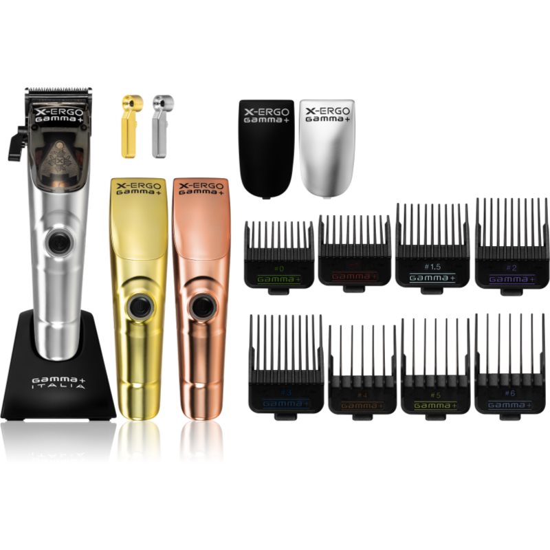 GAMMA PIÙ X-Ergo Hair Clipper With Interchangeable Covers 1 Pc