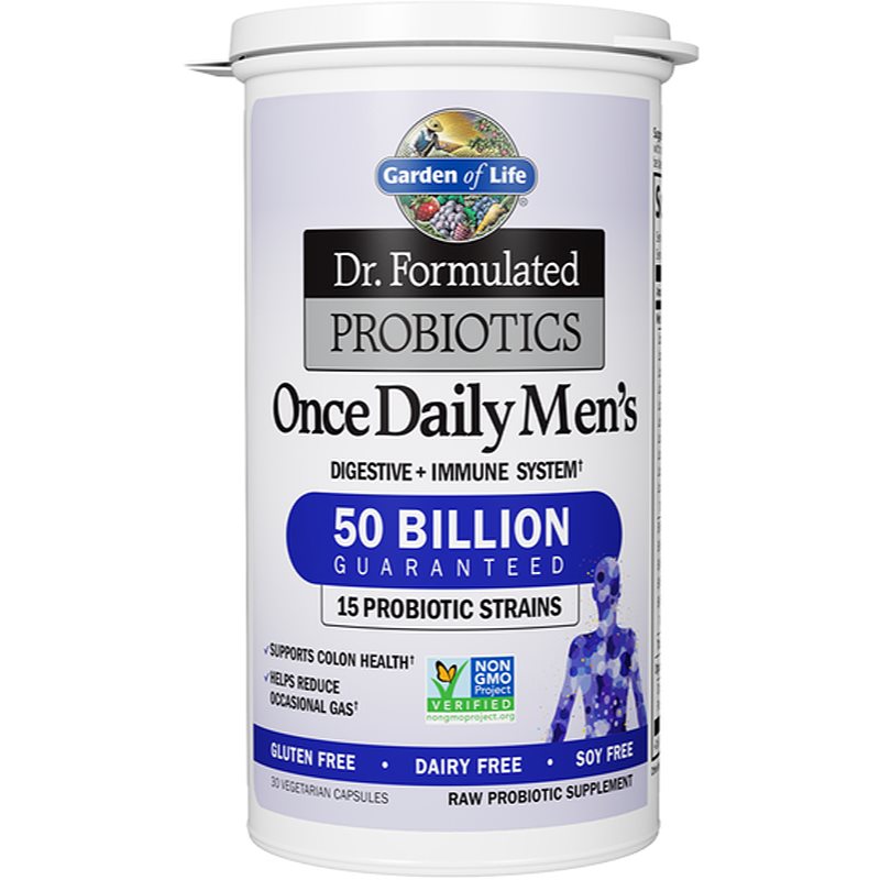 Garden of Life Dr. Formulated Probiotics Once Daily Men's probiotiká pre mužov 30 ks