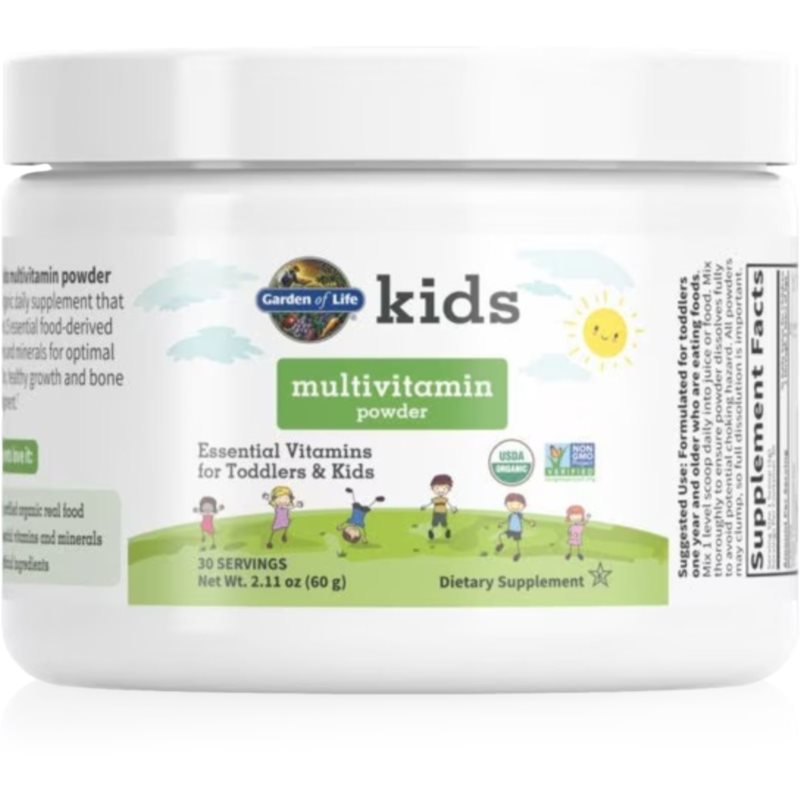 Garden of Life Kids Multivitamin Powder multivitamíny 60 g