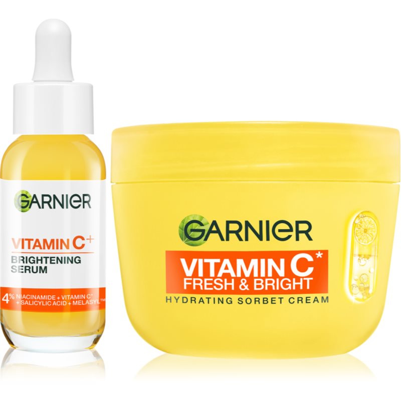 Garnier Vitamin C комплект за освежаване и хидратация
