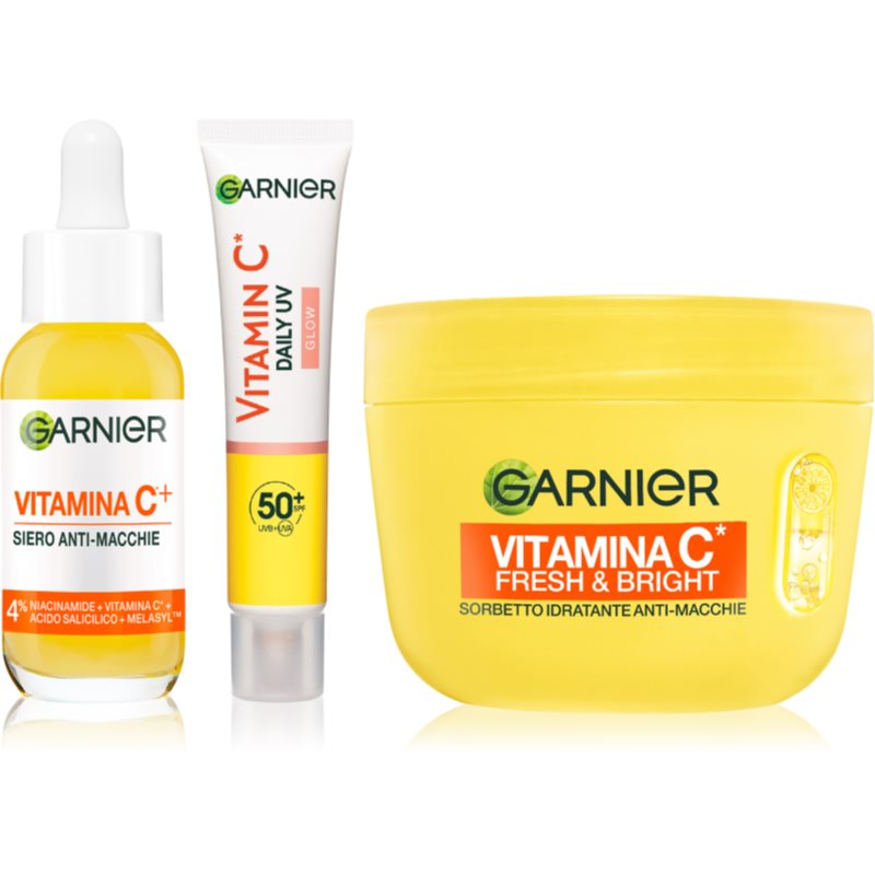 Garnier Vitamin C set para iluminación e hidratación
