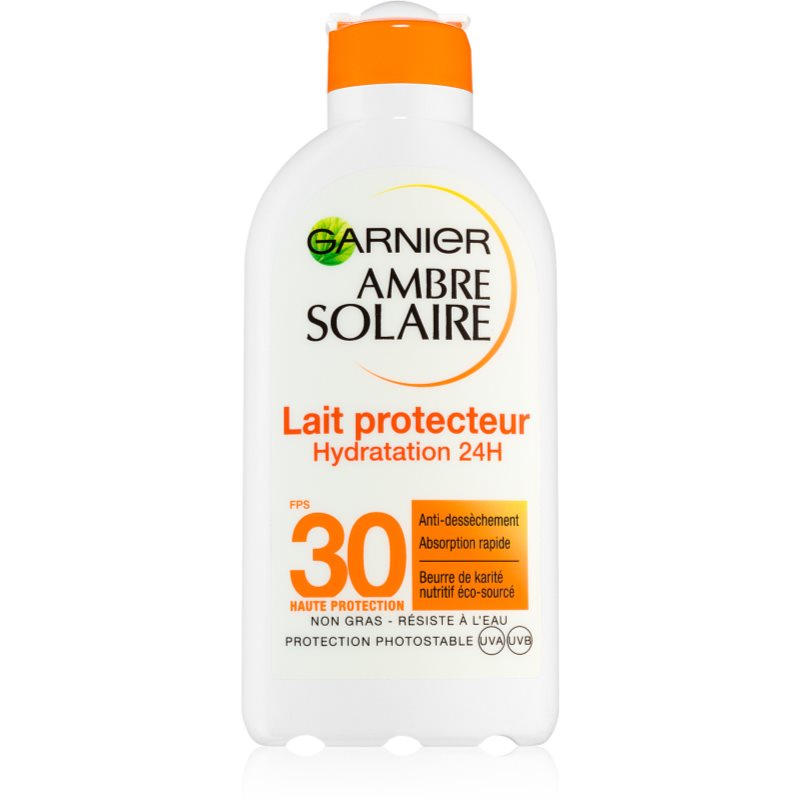 Garnier Ambre Solaire hydratačné mlieko na opaľovanie SPF 30 200 ml