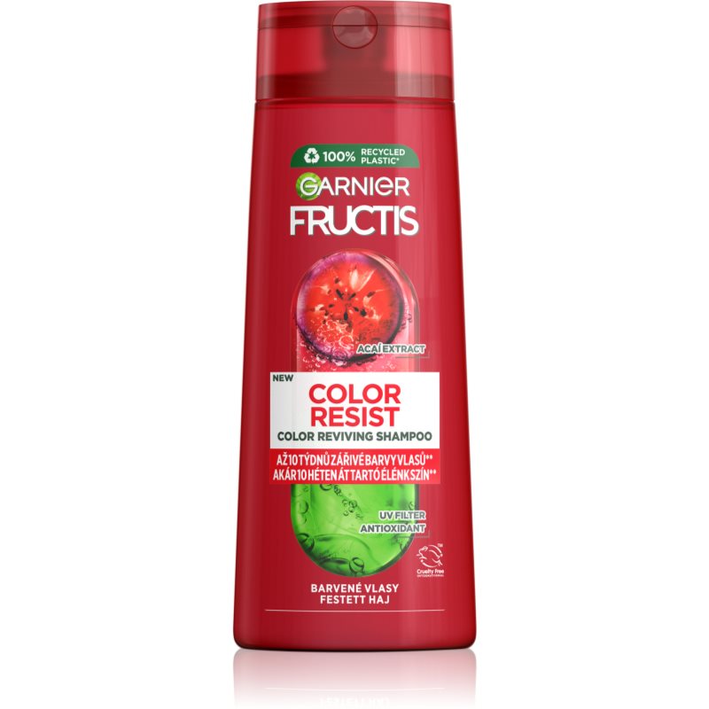 Garnier Fructis Color Resist зміцнюючий шампунь для фарбованого волосся 250 мл