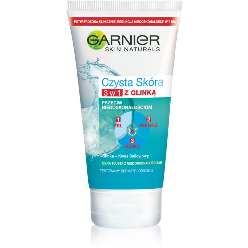 Garnier Pure 3-i-1 rengörande peeling 150 ml female