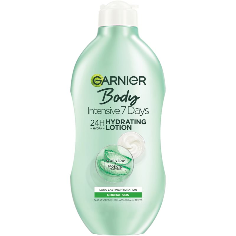 Garnier Body Intensive 7 Days Lait corporel hydratant à l'aloe vera 400 ml