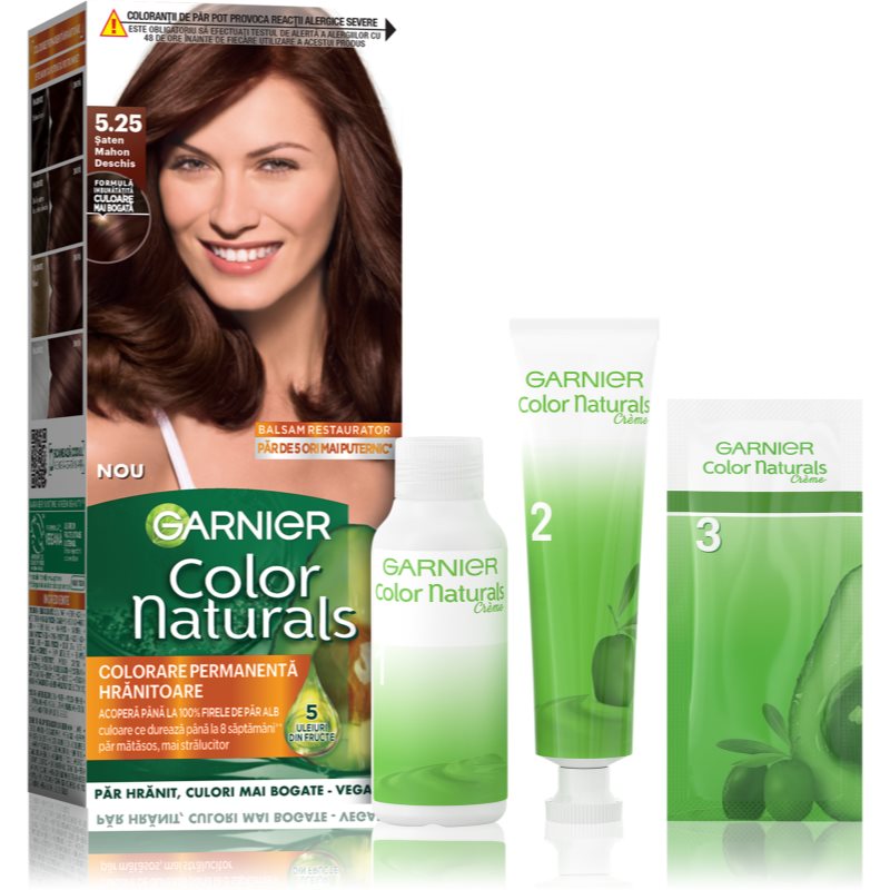 Garnier Color Naturals Creme βαφή μαλλιών απόχρωση 5.25 1 τμχ