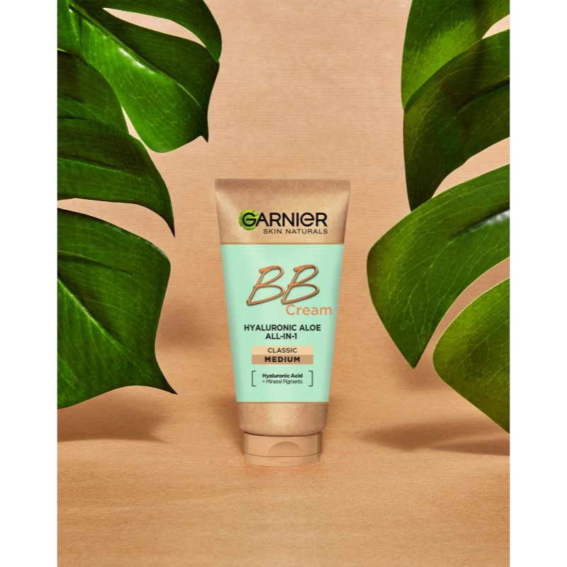 Garnier Hyaluronic Aloe All-in-1 BB Cream BB Cream For Normal And Dry Skin Shade Medium 50 Ml