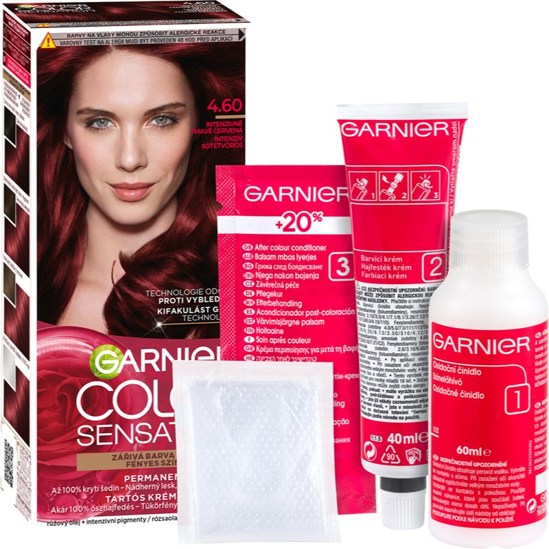 Garnier Color Sensation hajfesték árnyalat 4.60 Red Brown 1 db