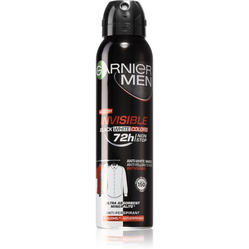 Garnier Men Invisible 72h 150 ml antiperspirant pre mužov deospray