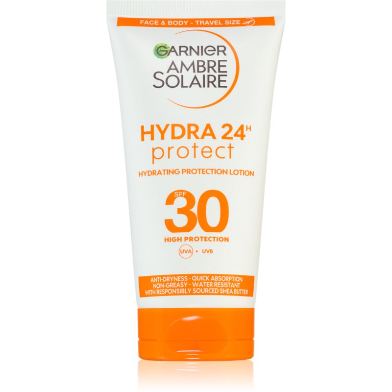 Garnier Ambre Solaire Hydra Protect Protective Cream For The Face And Body Travel Pack SPF 30 50 Ml