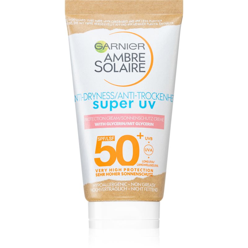 

Garnier Ambre Solaire Sensitive Advanced Молочко для засмаги обличчя SPF 50