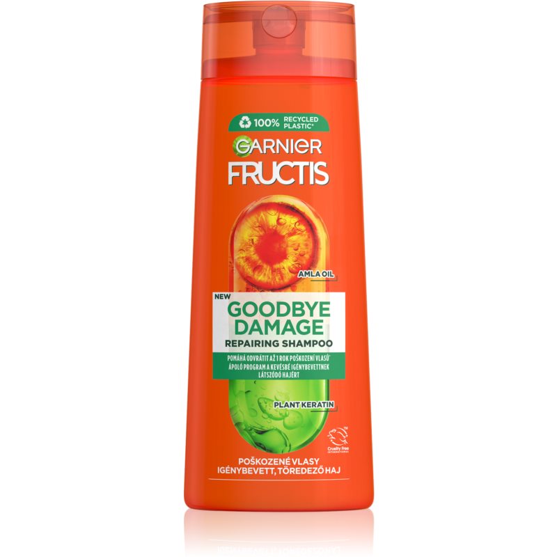 Garnier Fructis Goodbye Damage 250 ml šampón pre ženy na poškodené vlasy; na lámavé vlasy