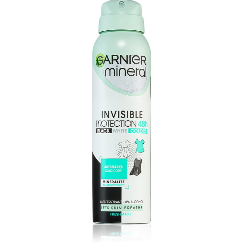 E-shop Garnier Mineral Invisible antiperspirant ve spreji 150 ml
