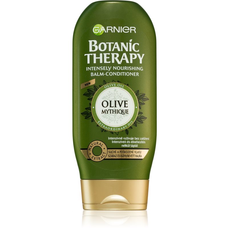 Garnier Botanic Therapy Olive vyživujúci kondicionér pre suché a poškodené vlasy bez parabénov 200 ml