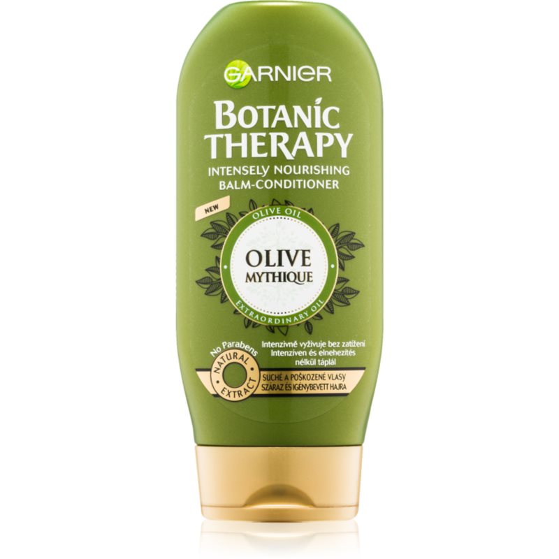 Garnier Botanic Therapy Olive maitinamasis kondicionierius sausiems ir pažeistiems plaukams be parabenų 200 ml