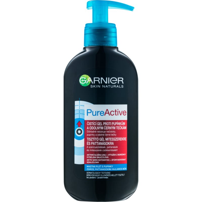 

Garnier Pure Active очищуючий гель від чорних цяток