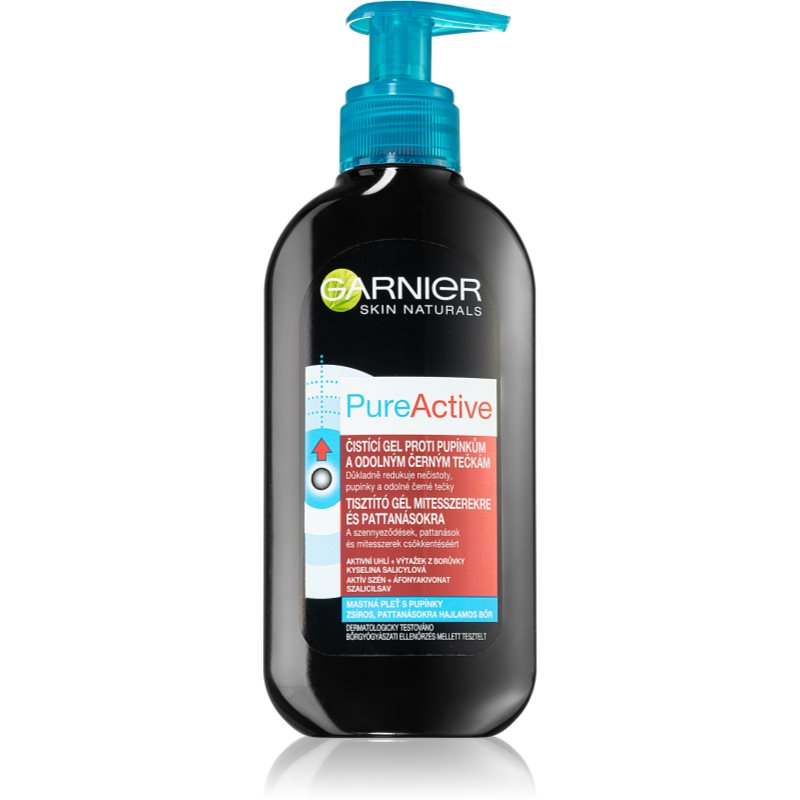 Garnier Pure Active gel za čišćenje protiv mitesera 200 ml