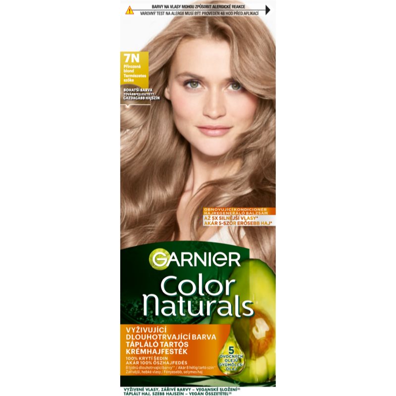 Garnier Color Naturals Creme Haarfarbe Farbton 7N Nude Blond . 1 Stk
