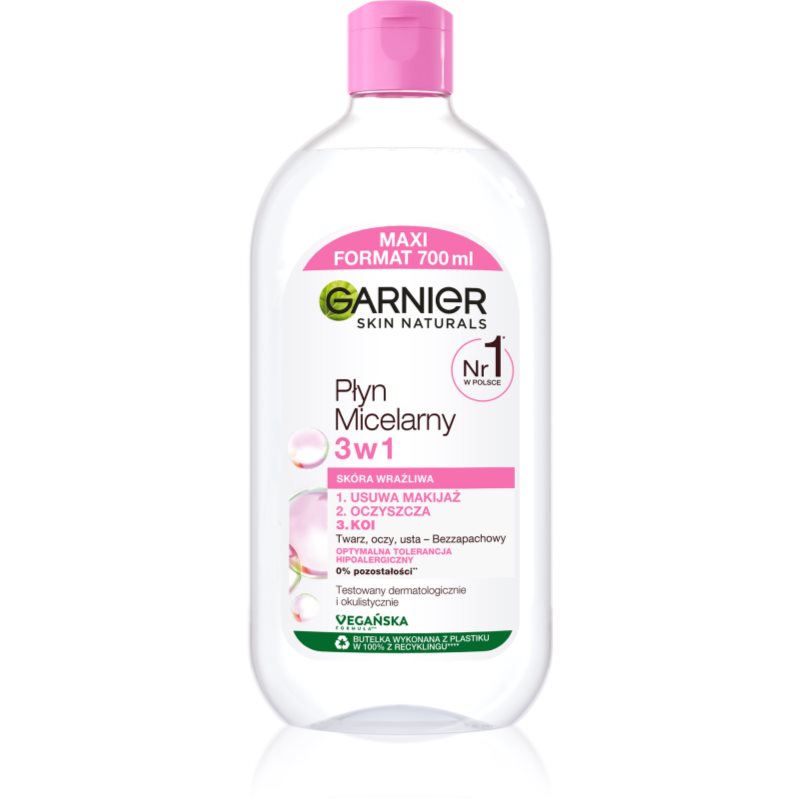 Garnier Skin Naturals Micellärt vatten för känslig hud 700 ml female