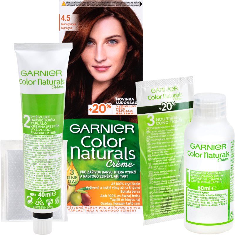 

Garnier Color Naturals Creme фарба для волосся відтінок 4.5 Mahogany