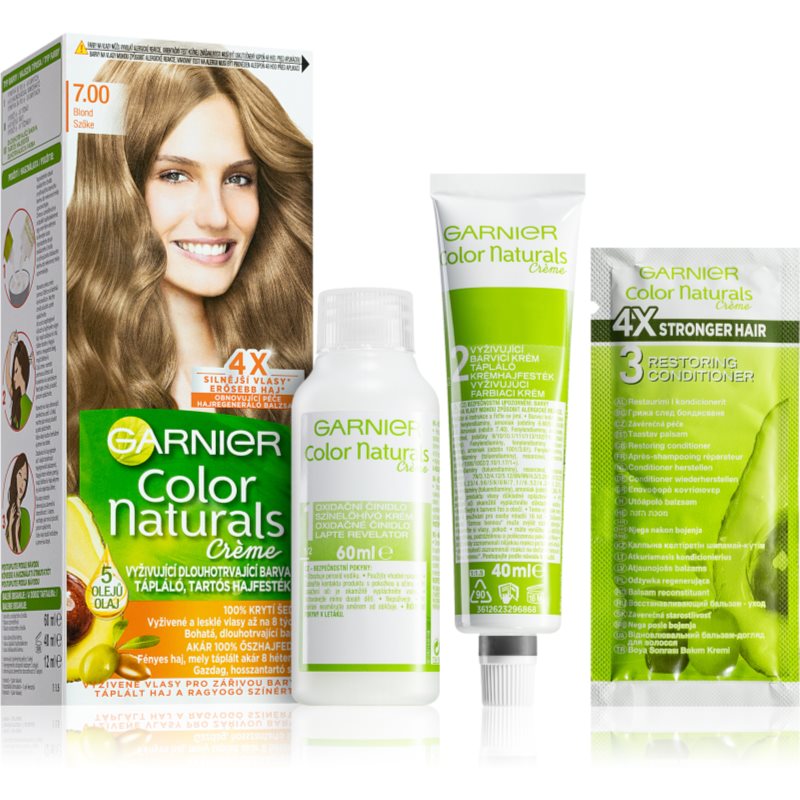 Garnier Color Naturals Creme фарба для волосся відтінок 7.00 Natural Blond