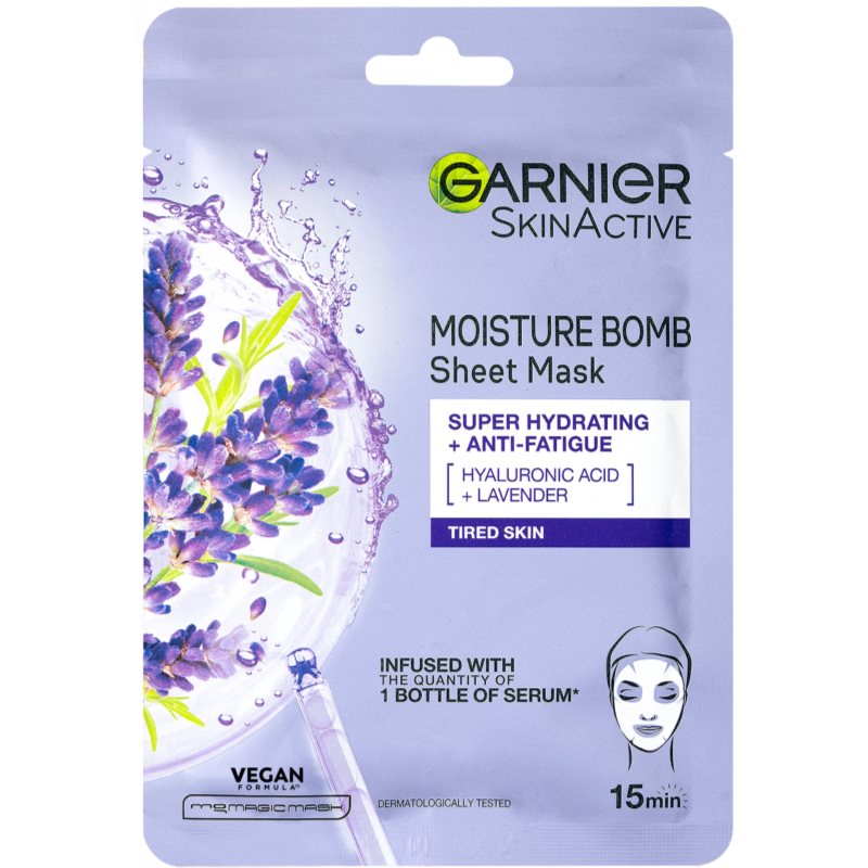 Garnier Textil Masks masque hydratant en tissu à l'acide hyaluronique 1 pcs