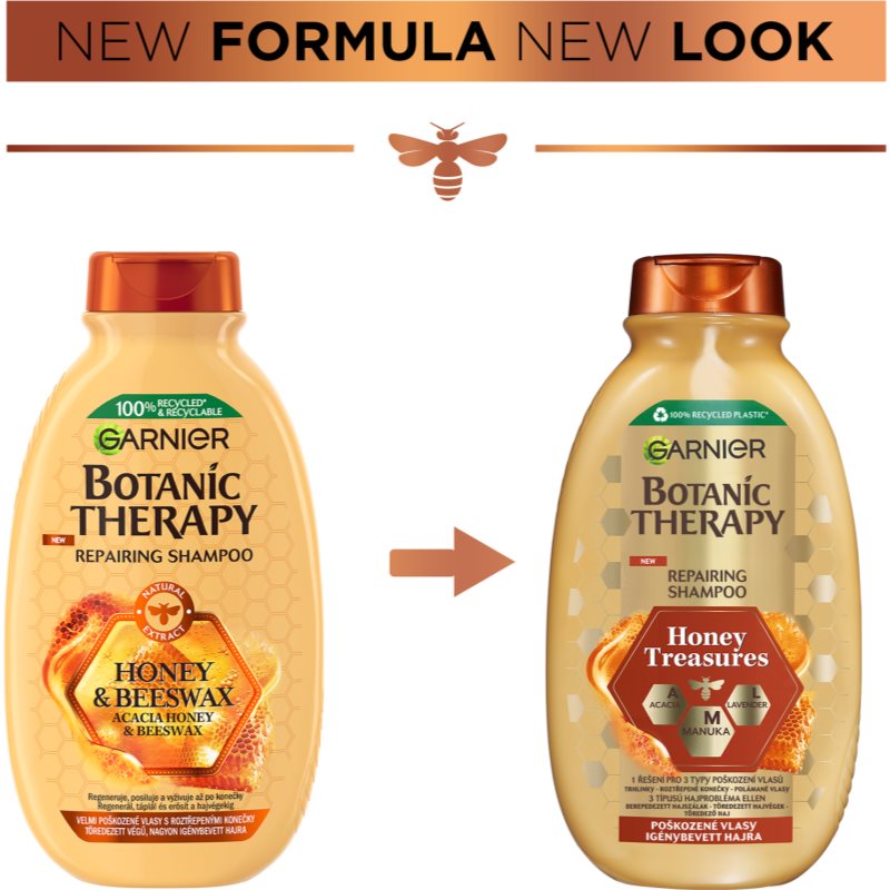 Garnier Botanic Therapy Honey & Propolis restoring shampoo for damaged hair 400 ml